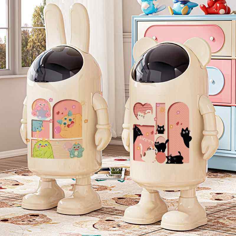 垃圾桶高颜值新款家用可爱厨房客厅卫生间卧室纸篓创意大容量卡通