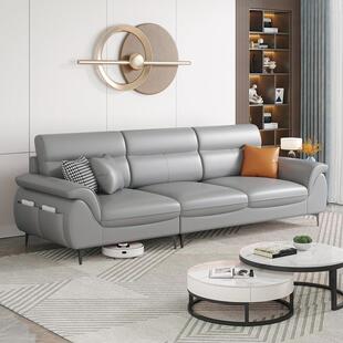 北欧轻奢猫抓布艺沙发大小户型客厅直排科技布简约现代2026新款