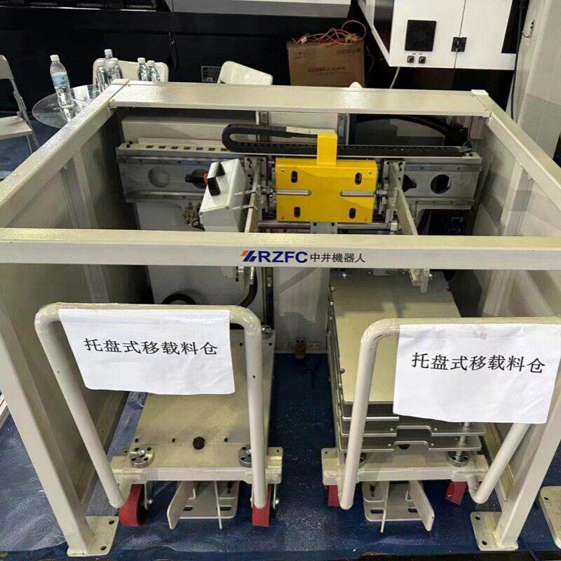 工业机器人旋转料仓方形旋转料仓六工位旋转料仓桁架机械手料仓