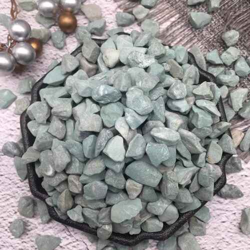 批发大量沸石颗粒饲料绿沸石多肉颗粒植料水族湿地沸石