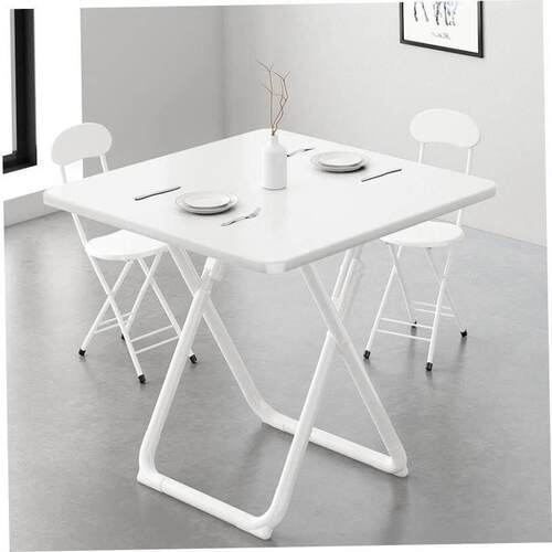 Foldable Square table family dining table and chair combinat