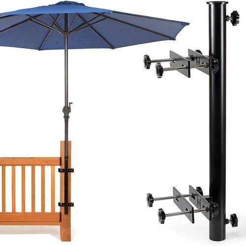 加伞长款栏杆定伞固定器伞固夹子夹户外伞保持器底座伞脚HOLDER