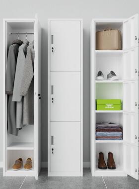 单门SY-GYG09更衣柜办公铁皮柜员浴衣物收纳柜更放衣室存柜室储工