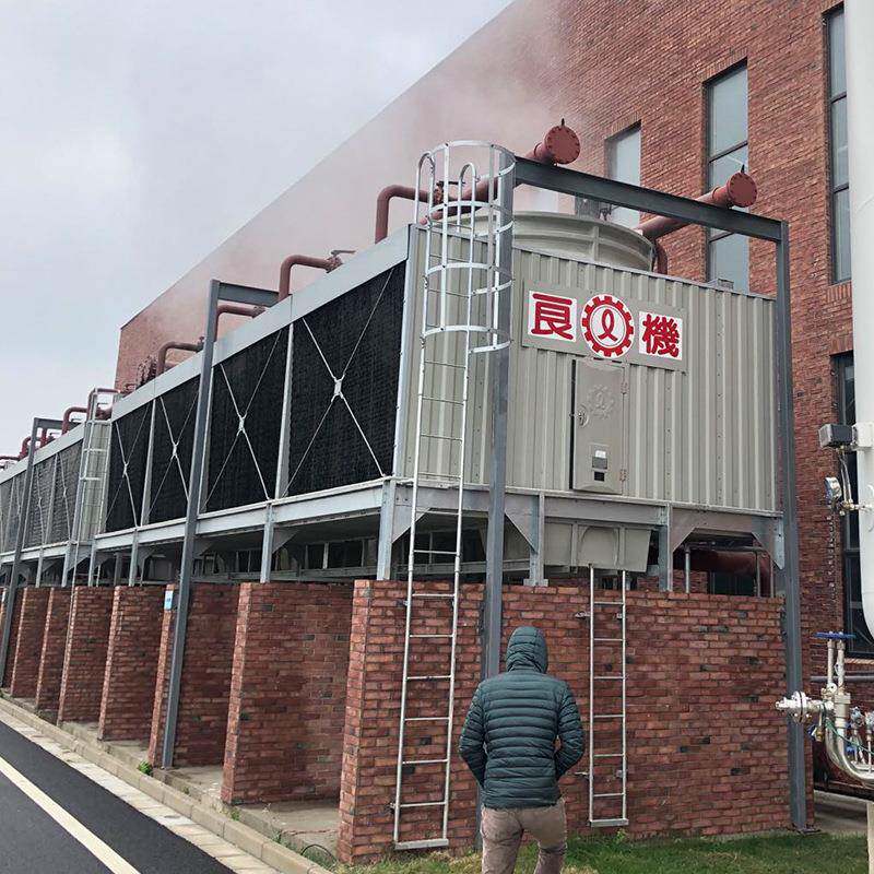 良机方形横流冷却塔静音风机高品质原生PVC填料全国联保