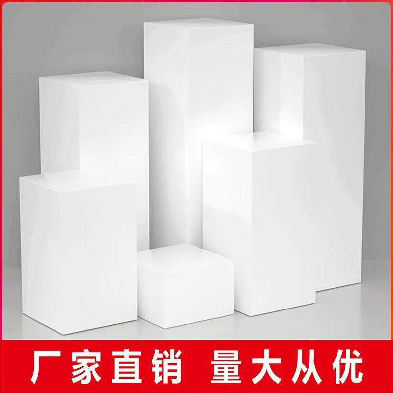 木质展台收纳台烤橱漆模特用地台商展厅烤漆展台展示台道具窗货架