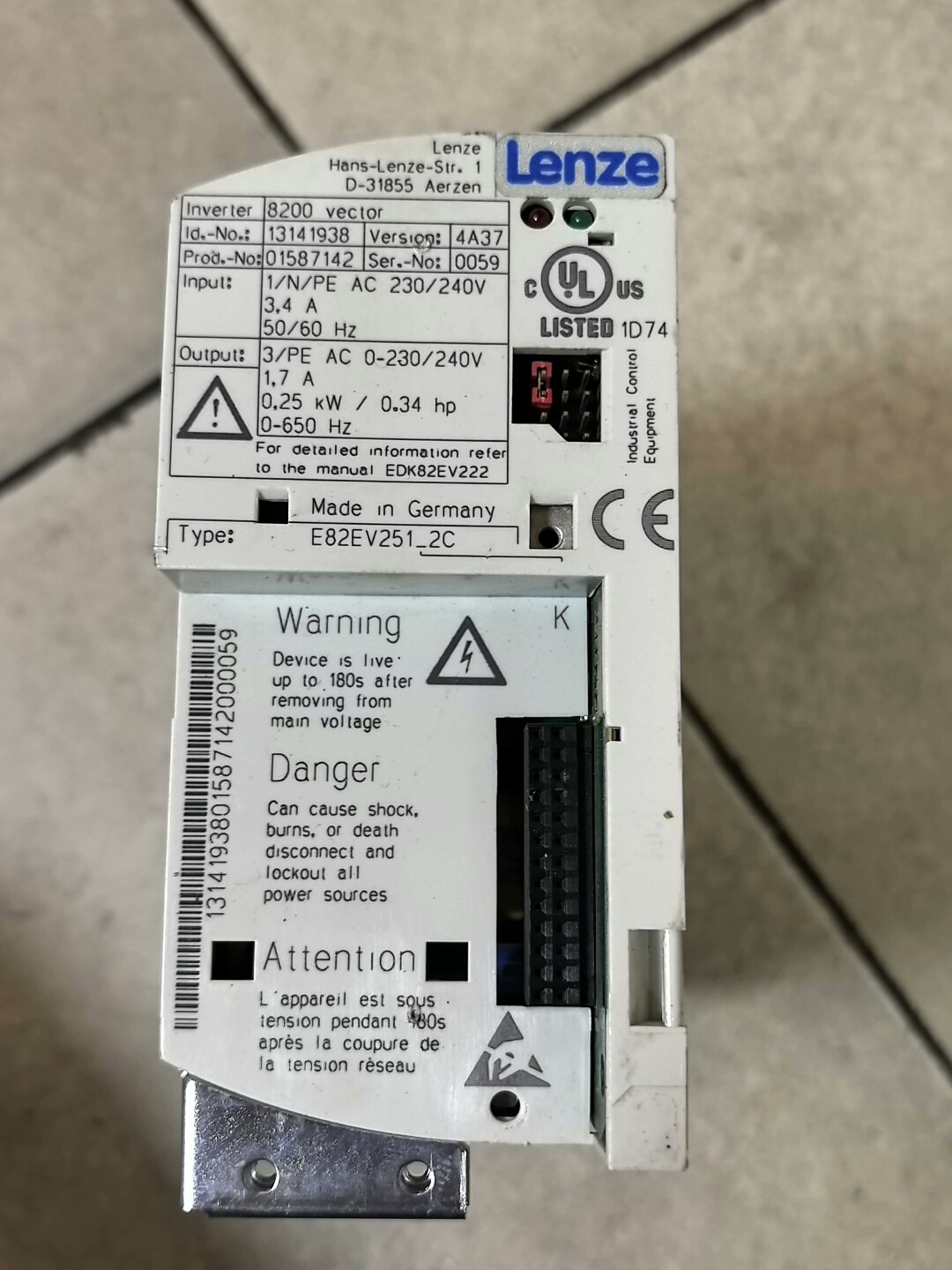 伦茨，E82EV251-2C