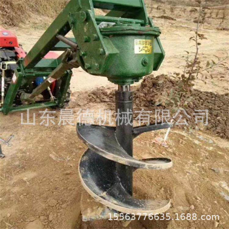 园林绿化植树挖树窝机 苗木移栽汽油挖坑大功率钻眼打洞机