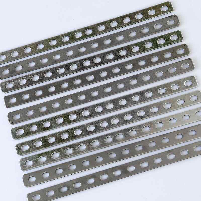 不锈钢板带孔铁条直条扁条加厚神器强力带孔扁条铁片改装角片