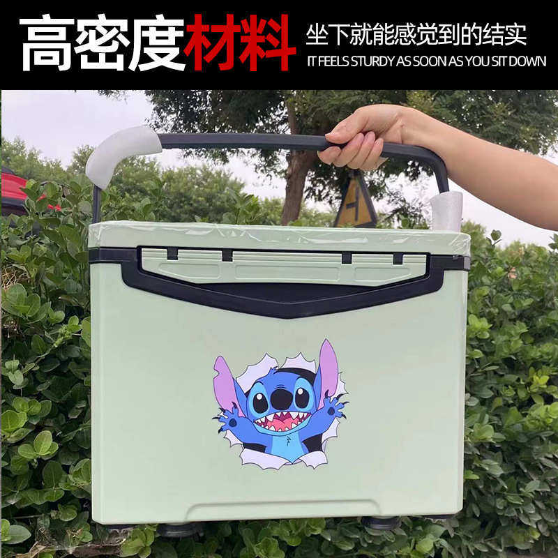 新款21升小钓箱轻量便携迷你台钓箱四腿升降竞技网红箱免安装钓箱