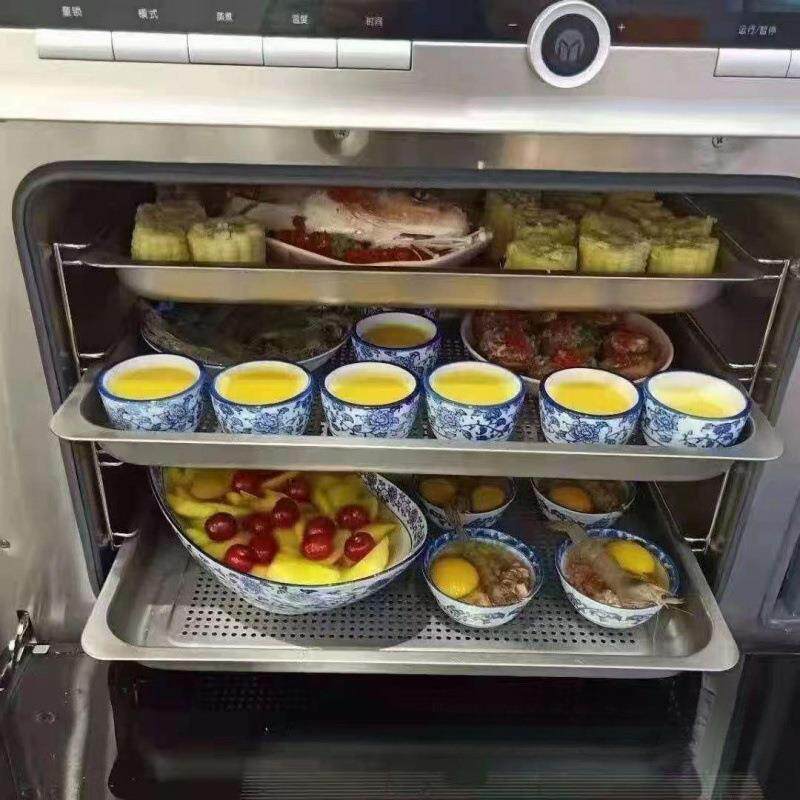 火星人食品级蒸箱蒸盘灶X2X5X7E5E6E7Q3Q5集成不锈钢304蒸盘