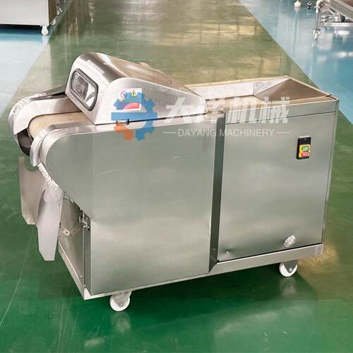 杏鲍菇滚刀块切割机器不锈材质刀具耐用厂家直销年糕滚刀块切割机