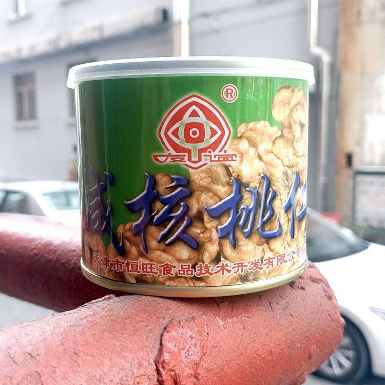 天津友谊咸核桃仁 琥珀核桃仁 罐装100g 坚果甜核桃零食 罐头