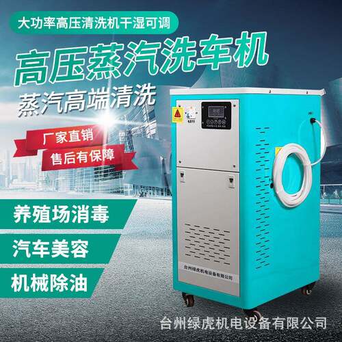绿虎商用压蒸汽清洗机220v380v即热式节能洗车机大功率