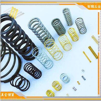 现货不锈钢压缩簧 线径0.55毫米 弹簧外径4.5 长4-50mm压簧直销