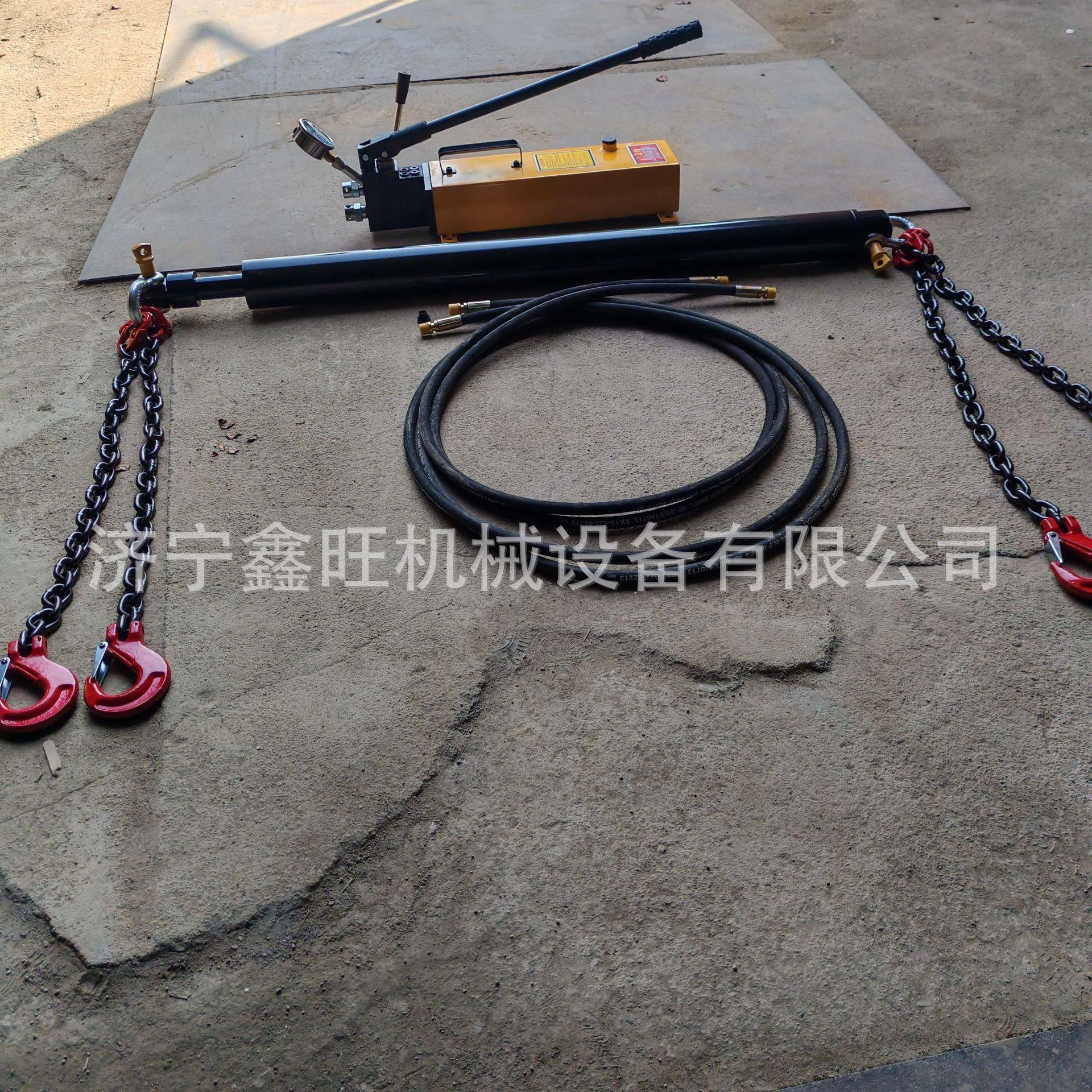 鑫旺煤矿溜子气动手动紧链矿用YJLQ刮板机紧链器输送机拉力器拉紧
