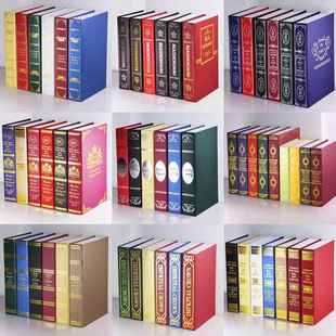 正品欧式复古店假摆件办公室桌面道具柜模书型客厅电视酒仿真书本