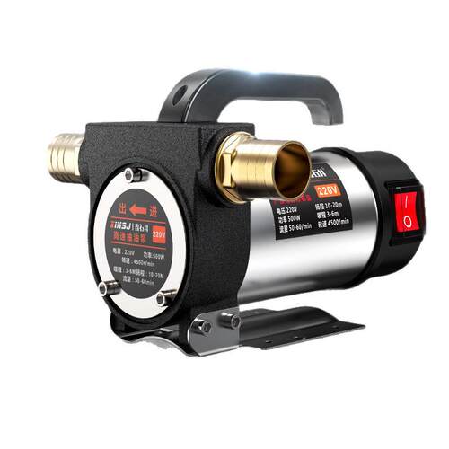 电动抽油泵小型加油机抽油机12v24v通用220v柴油泵自吸泵吸油