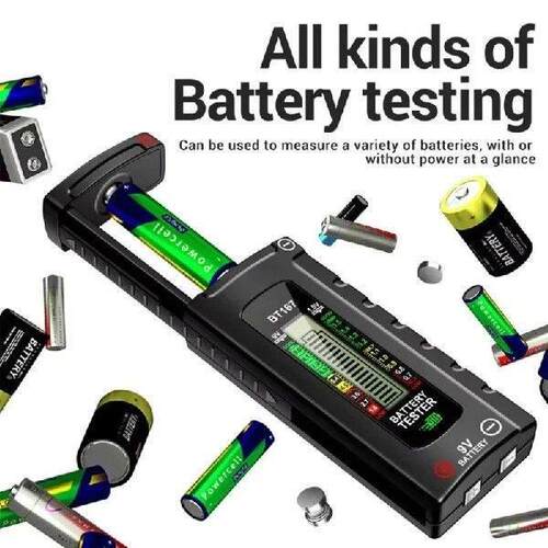Battery Tester With High Precise Sensors for Double