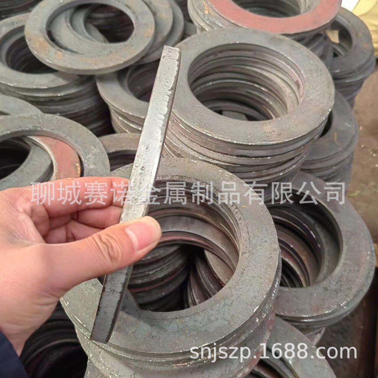 Q235B碳钢法兰毛坯切割冲压法兰毛坯垫片垫圈管道连接法兰