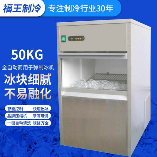 厂家供应制冰机BN-50A冰块冷冻商用制冰机 子弹头制冰机定制