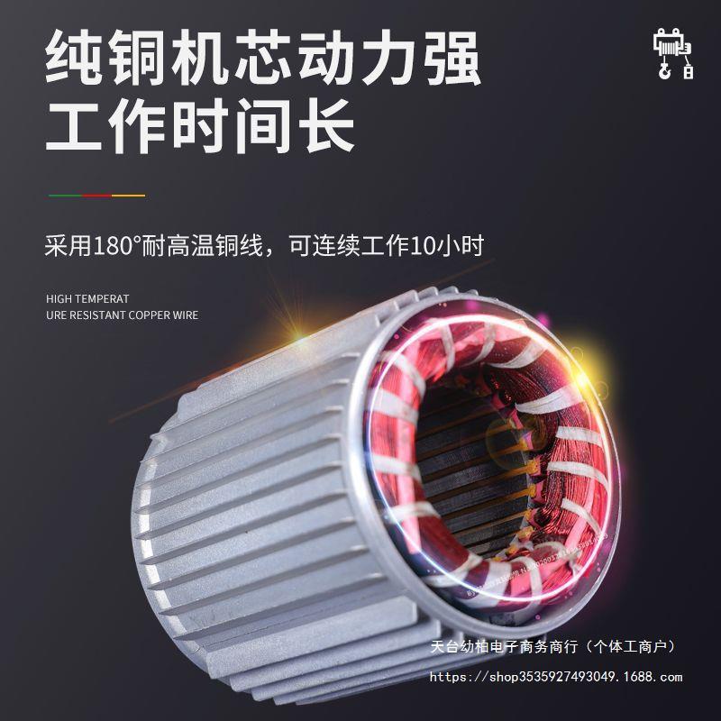 电动葫芦德式卷扬机220v家用电机提升机微型电葫芦1吨遥控小吊机