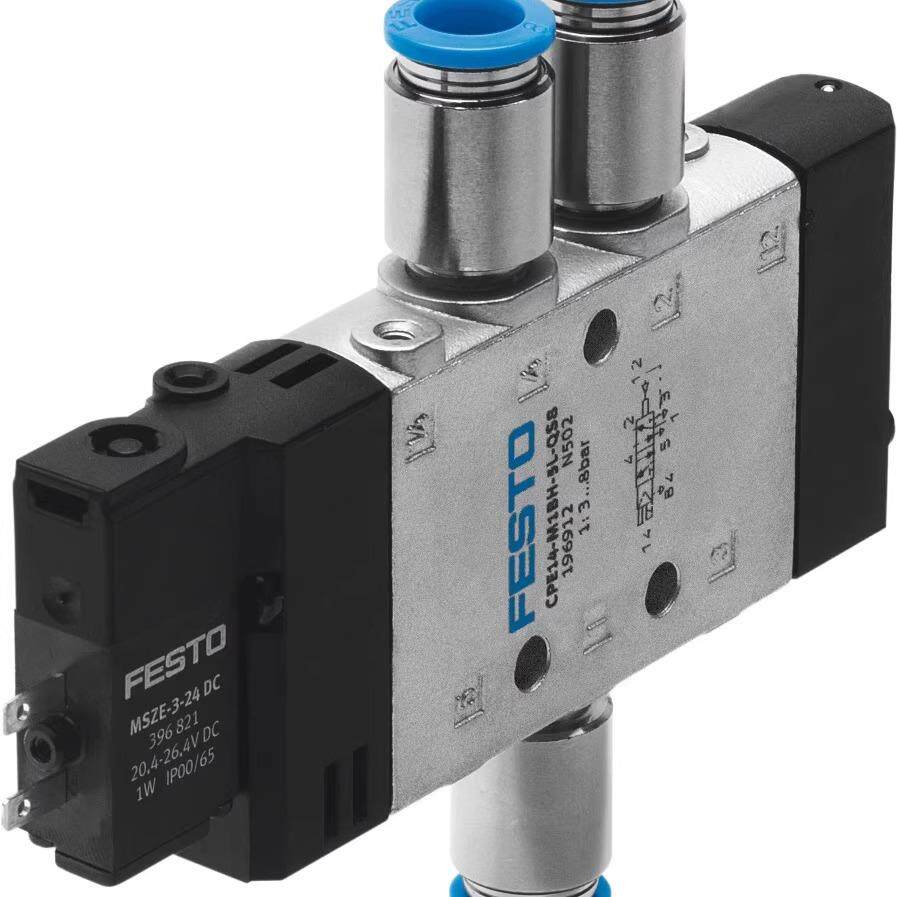 FESTO费斯托电磁阀CPE14-M1BH-3GL/OL-5L-5J-5/3G/E-1/8-QS-6-8