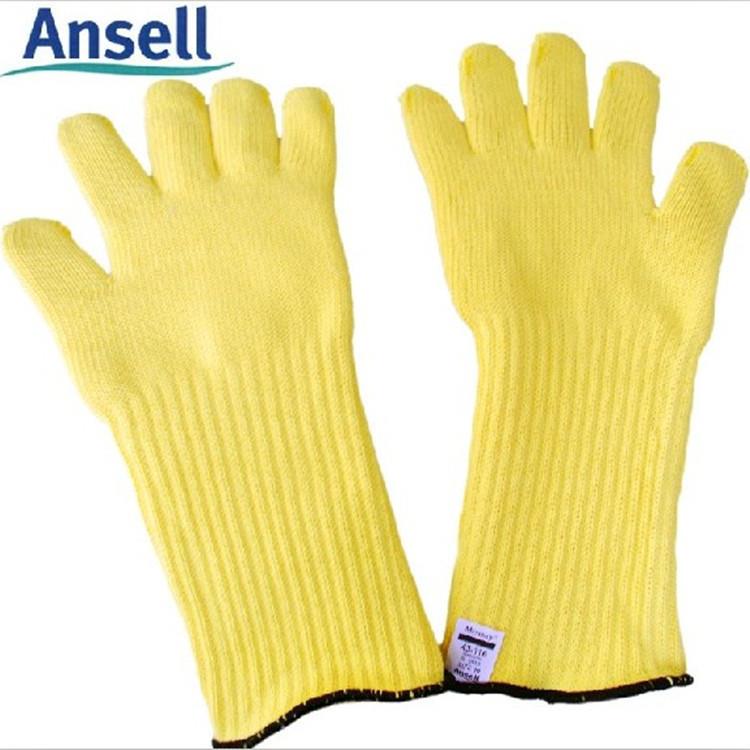 安思尔Ansell43-116高温手套350℃工业隔热 防高温锅炉手套