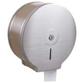 兰诗LAUTEEXFJ020不锈钢纸巾盒卫生间大盘纸巾架卷纸筒加厚拉