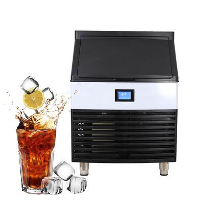 费普斯制冰机商用大小型全发泡冰块90kg/150kg全自动奶茶店冰块机