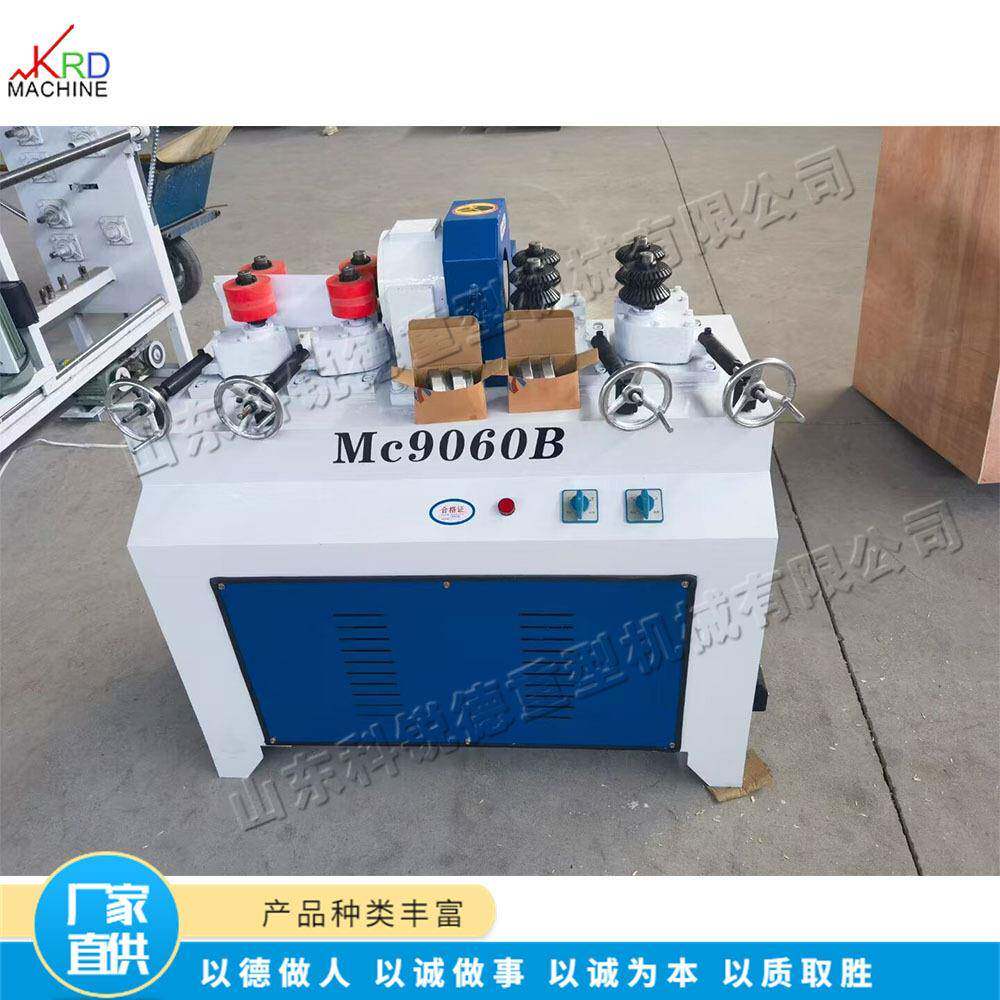 台式圆木棒制作机器 家具厂用木工圆棒机 拖把杆扫把杆刨削机 - 实物图