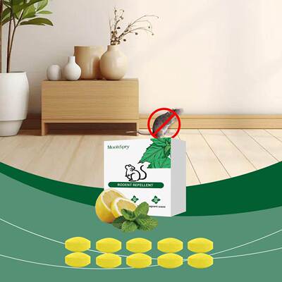 MOONSPRY Rodent Repellent Pellets - For Indoor and Outdoor U