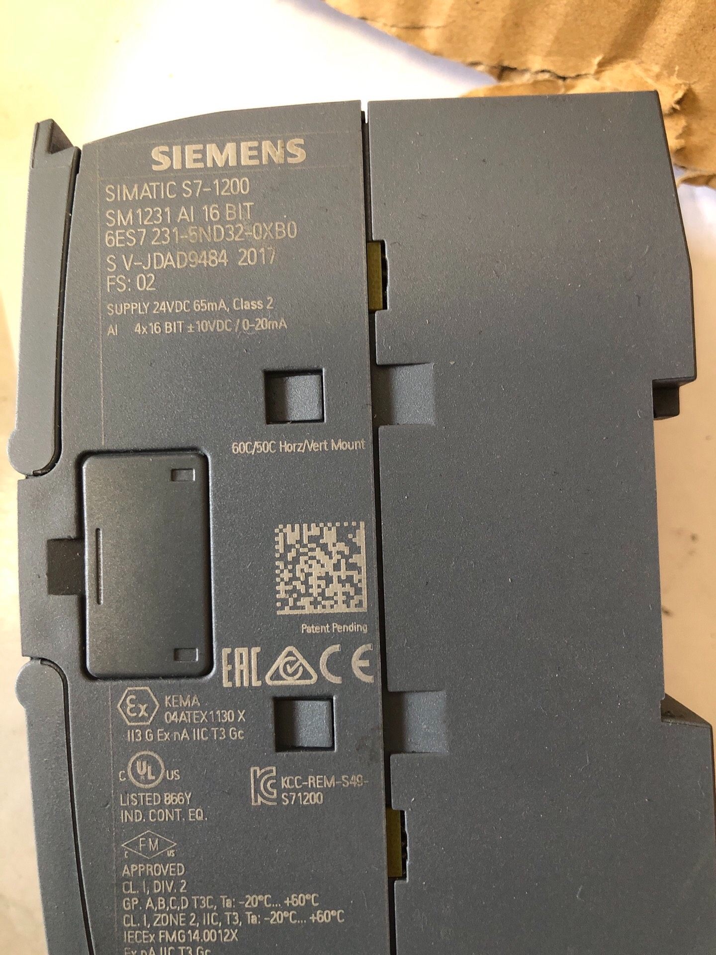 西门子SIMATIC S7-1200模块，型号6ES7 23