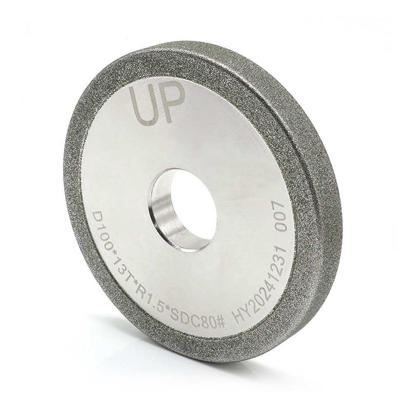 衬底sic金刚石切割屏幕晶圆电镀金刚石砂轮sdc80砂轮划片 手机
