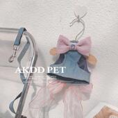 猫 狗散步 采购产品仙子风格 猫和狗背心型皮带为小型和中型狗