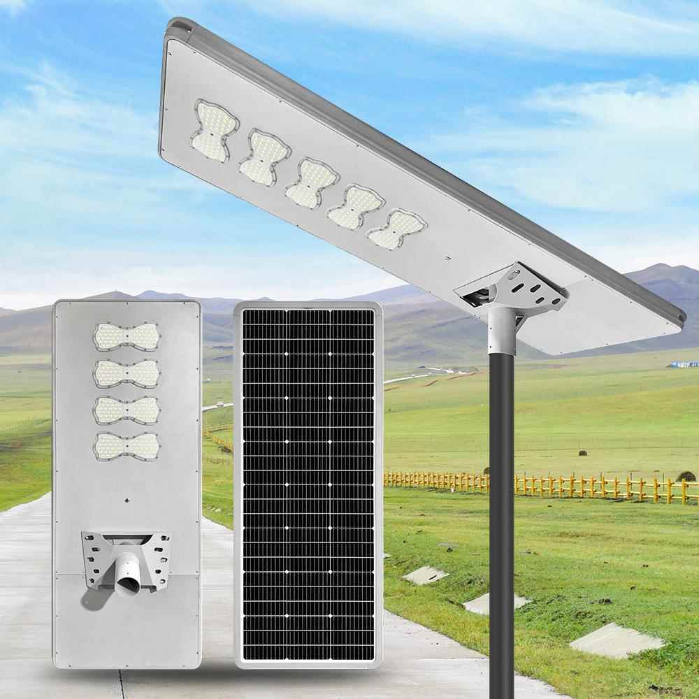 2025新款LED太阳能一体化路灯大功率200W工程乡村道路户外路灯
