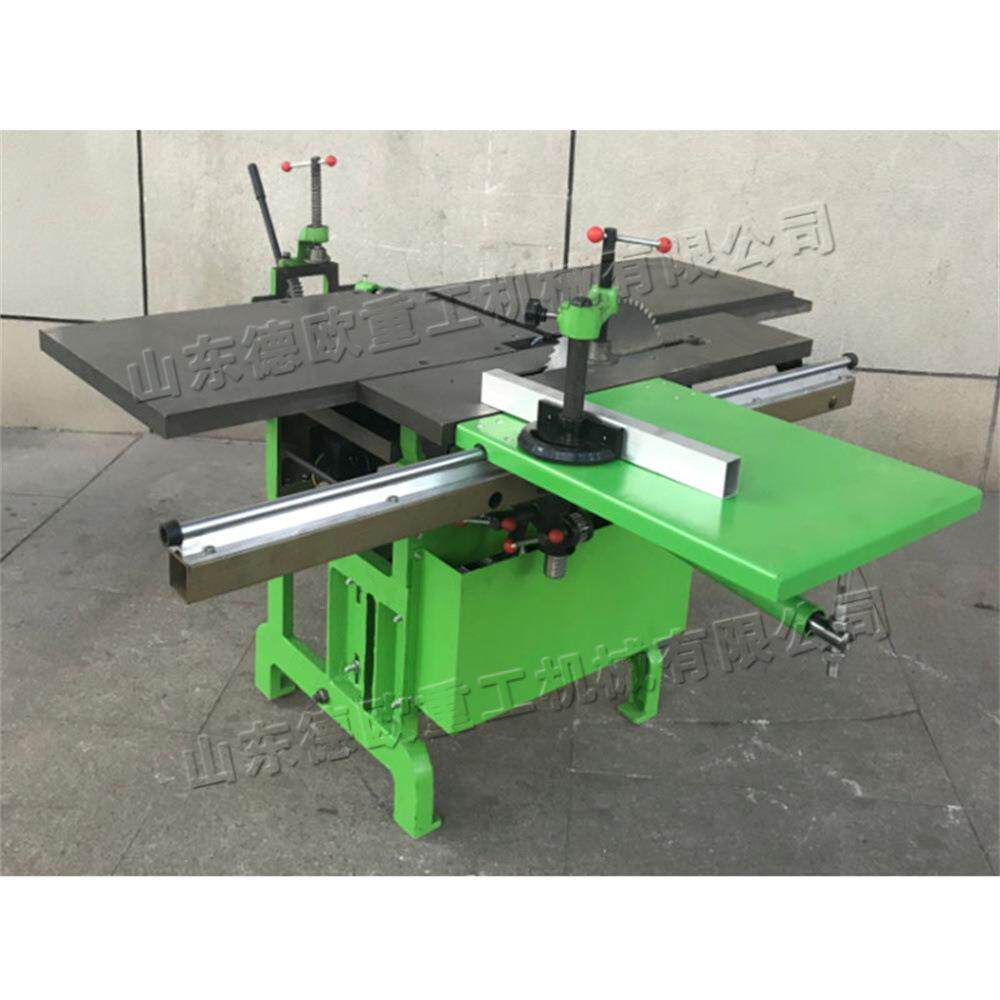 家具厂三合一刨床 小型工业级电动台刨 木工厂钻孔切割刨削机
