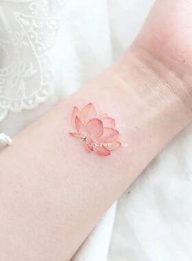 纹身防水花朵脚踝清新其他贴饰