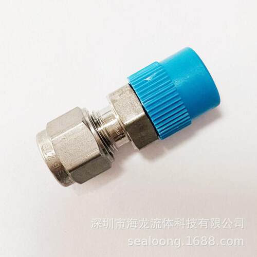 Swagelok世伟洛克卡套直通接头SS-6M0-1-4