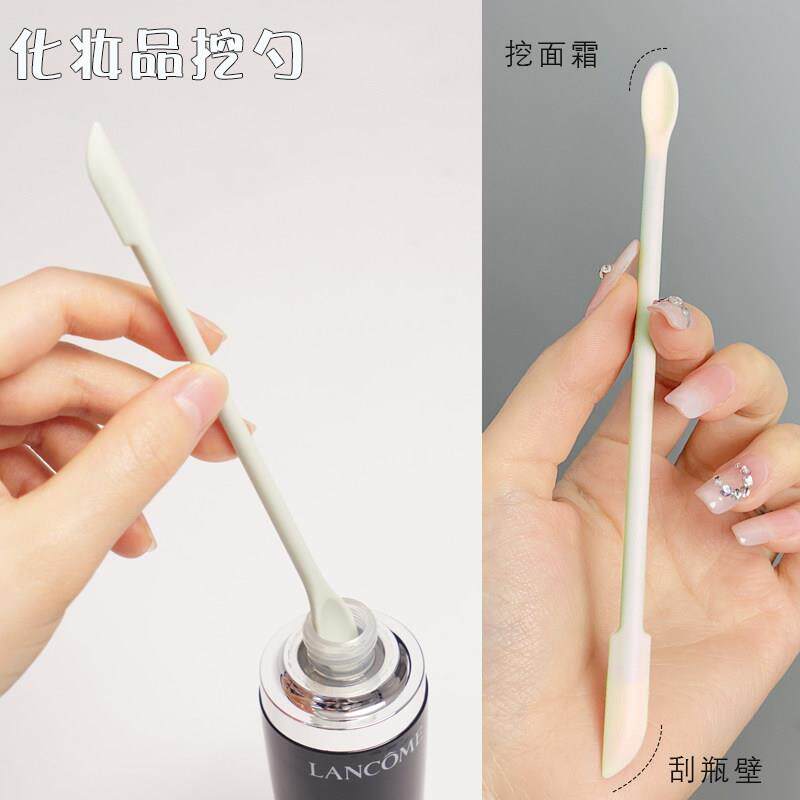 化妆品挖取勺硅胶护肤品挖勺面霜眼霜小勺子粉底液沐浴露分装软勺