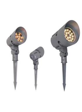 新品LED插地灯外壳9W18W36Wled草坪灯户外压铸地插灯投光灯