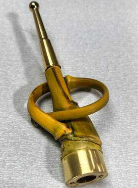 烟杆竹子烟斗楠竹丫子烟杆小巧烟斗手工制作铜烟杆旱烟杆叶子烟杆