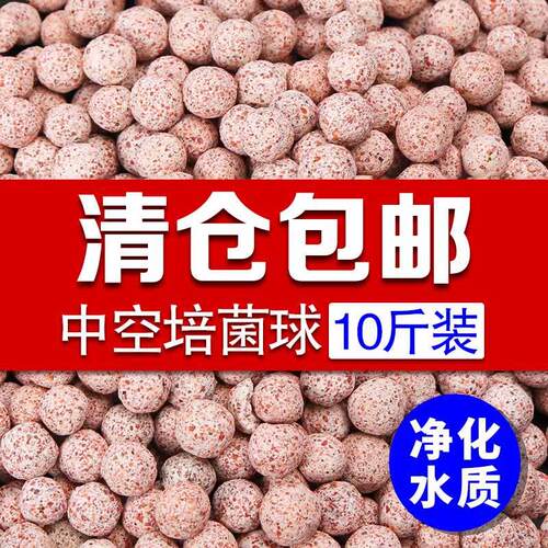 中空石英球纳米培菌球鱼缸滤材过滤材料硝化细菌屋陶瓷环远红外球