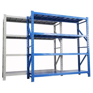 仓储货架架置物架多层车中型超市家用储重物落地展示架组合铁间子