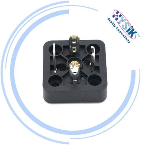 12V/DC 24V/DC 防水IP67 IP69K 3芯4芯带灯电磁阀插头