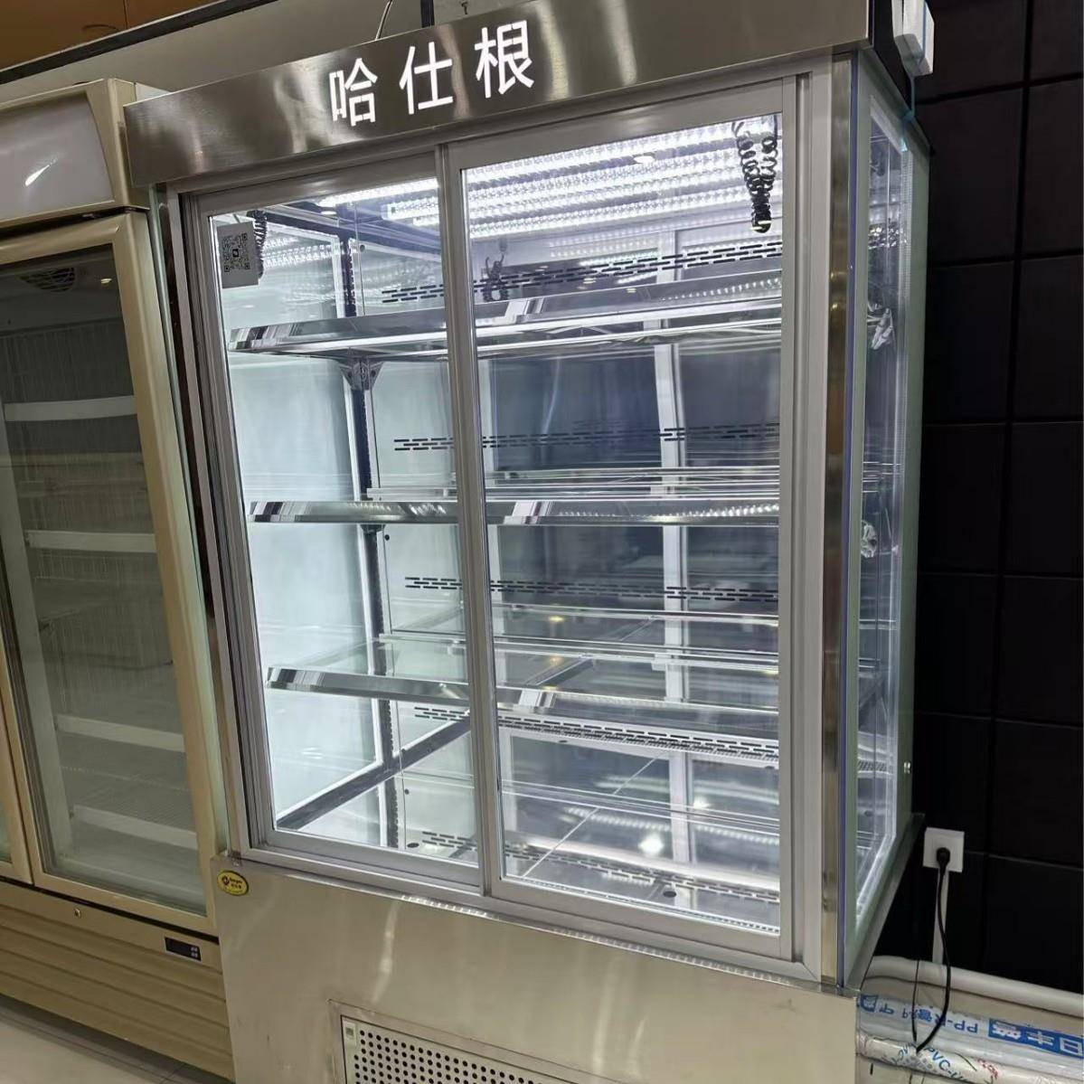 冷藏展示柜饮料保鲜冰箱商用超市啤酒冷冻柜立式大容量柜