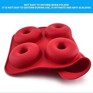 Pan Heat Silicone Baking Stick Non Bagel Mold Donut Holes