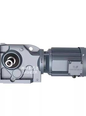 K系列KA127/KA157/KA167/KA187空心轴花键轴减速电机