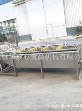 鱼腥清机 FX-600材果蔬清洗洗草设备 中药气泡清洗线