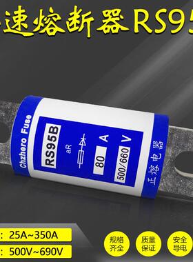 快速熔断器RS95B 500V 100A80A75A63A50A40A30A25A保险660V 690V