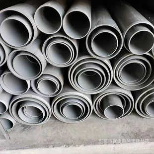 厂家批发PVC给水管农田灌溉管 UPVC排水管灰色低压农业浇地管